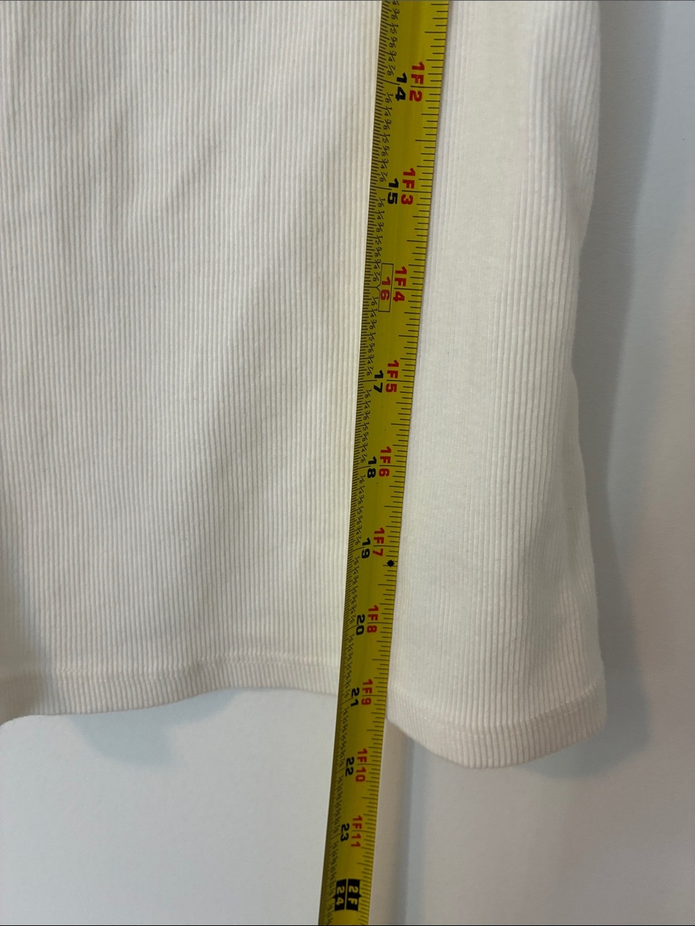 Reformation Tasha Ivory Ribbed Racer Tank - Picture 9 of 12